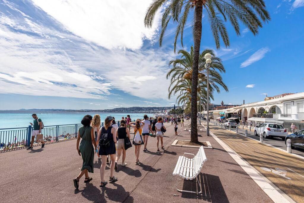 Ponchette - Independent House Promenade Des Anglais Nice Exteriör bild