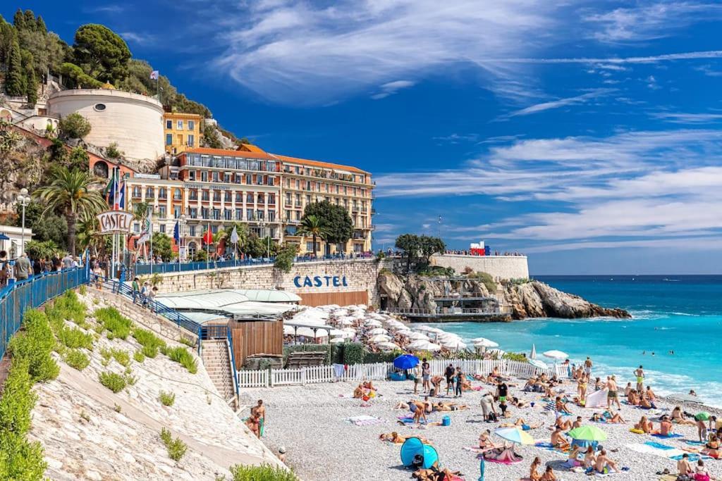 Ponchette - Independent House Promenade Des Anglais Nice Exteriör bild